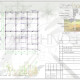 Схема расположения свай для строительства дома клееного бруса 200х185мм