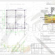 Схема расположения свай для строительства дома из оцилиндрованного бревна 220мм