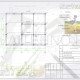 Схема расположения свай для строительства дома с мансардным этажом
